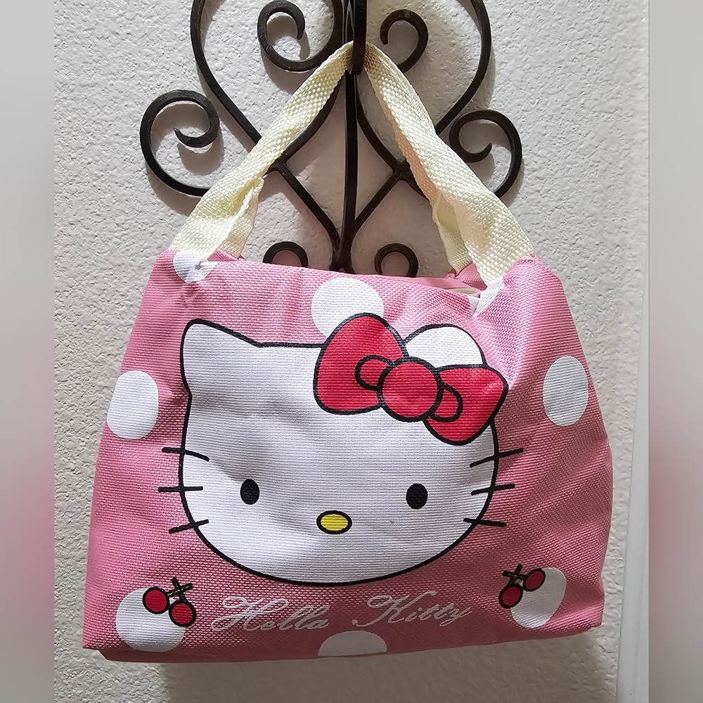 Hello Kitty Insulated Pink Lunch Bag NWOT